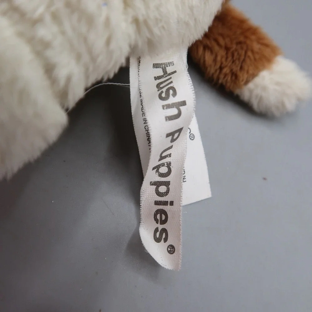 Hasbro 2009 Fur Real Friends Brown Dog Puppy & Russ Hush Puppy Plush Toy Lot
